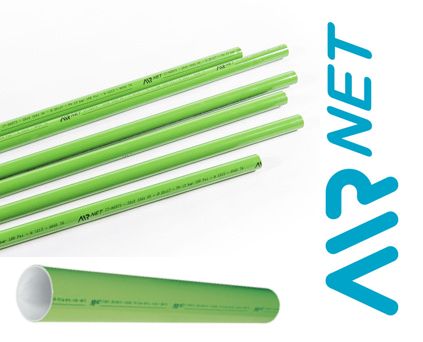 Труба AIRnet. Алюминиевая труба AIRnet (зеленая) для инертных газов 2811806100.