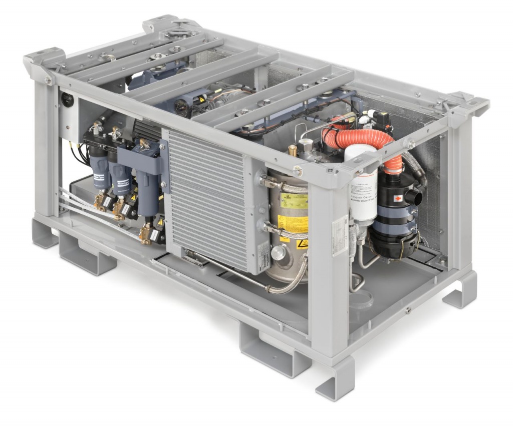 Железнодорожные винтовые компрессоры GAR