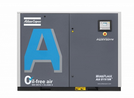 Atlas Copco компрессор AQ30 VSD 13 air-cooled Atlas Copco компрессор AQ30 VSD 13 air-cooled, безмасляный, электрический, воздушный.