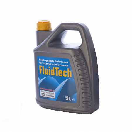 FLUIDTECH 6215715900. Масло компрессорное минеральное FLUIDTECH 6215715900 5 л для легкой и тяжелой промышленности. Диапазон температуры окружающей среды от 0 до +35 °C.