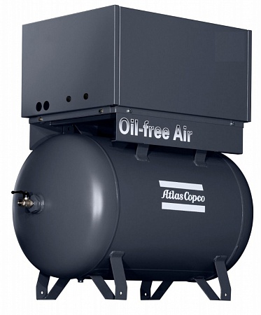 Atlas Copco компрессор SSF4 8P SKID 500l Atlas Copco компрессор SF4 8P SKID 500l, спиральный, электрический, воздушный, маслозаполненный.