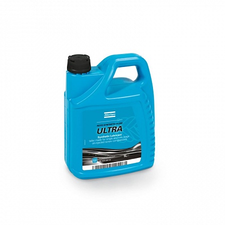 Roto Synthetic RS ULTRA 5л. Синтетическое масло Atlas Copco Roto Synthetic RS ULTRA 1630 2041 05 для компрессоров серии GA, GX, GN, GR. Пластиковая канистра 5 литров. Диапазон температуры окружающей среды от 0 до +40 °C.