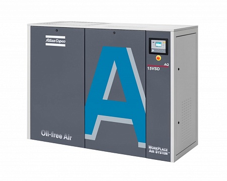 Atlas Copco компрессор AQ15 VSD 13FF air-cooled Atlas Copco компрессор AQ15 VSD 13FF air-cooled, безмасляный, электрический, воздушный.