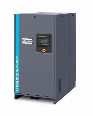 Atlas Copco компрессор GA37L VSD+ FF Atlas Copco компрессор GA37L VSD+ FF, винтовой, электрический, воздушный, маслозаполненный.