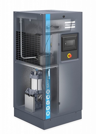 Atlas Copco компрессор GA110 VSD+ FF Atlas Copco компрессор GA110 VSD+ FF, винтовой, электрический, воздушный, маслозаполненный.
